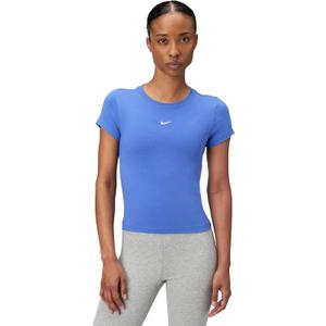 Nike Women's Sportswear Chill Knit T-Shirt (Blue, L)