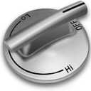 FIOQE 5Pcs 7733P410-60 Gas cooktop Control knob,Durable, Perfect fit for Jenn-Air, Maytag, KitchenAid Gas cooktops, can Replace for 74007733, AP5668987, PS2375871, AP6011505