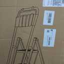 5-Step Folding Ladder with Handrails, Heavy Duty Ladders for Home & Kitchen, Folding Ladder Easy to Store, Tall Ladder for Adults, Anti-Slip & Space-Saving Step Ladder, 330 Lbs Capacity