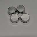4Pcs 2.36in / 60mm Car Wheel Center Caps for Wheel Rim Center 2.36" OD / 2.2" ID Chrome Snap-On Hub Caps