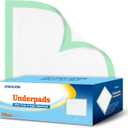 ANKEXIN 36'' x 36'' Disposable Bed Pads for Incontinence Heavy Duty Chucks Pads, 50 Count Leak-Proof Absorbent Underpads for Adults, Pets, Postpartum Care