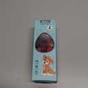 Malier Christmas Dog Collar with Bow tie, Classic Buffalo Plaid Dog Collar with Buckle Adjustable Collar for Small Medium Large Dogs Puppy (L, Red & Black Plaid)