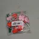 Zhanmai 2 Pcs Valentine Heart String Light Decor 10 ft 20 LEDs Heart Fairy Lights Battery Operated Room Valentines Decor for Indoor Outdoor Home Bedroom Wedding Anniversary Party