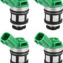 X AUTOHAUX 4pcs JS4D-2 16600-1S700 Fuel Injector Nozzle for Nissan Frontier for Pickup 2.4L for Xterra 2.4L 3.3L