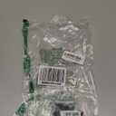 #10-24 x 3/4" Countersunk Flat Head Machine Screws, Full Thread, 304 Stainless Steel Black Finish, 50 PCS