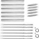 Grill Replacement Parts for Charbroil Performance 6 Burner 463244819 463238218 463276517 463276617, G470-5200-W1 Burner G470-0004-W1A Heat Plate for 5 Burner 463347519, 4 Burner 463347017 463342119