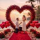 Large Will You Marry Me Neon Sign 31" x 20.9" Warm White LED Light Marry Me Light up Letters Proposal Wedding Decoration Romantic Neon Sign Wall Decor for Engagement Valentine's Day Marriage