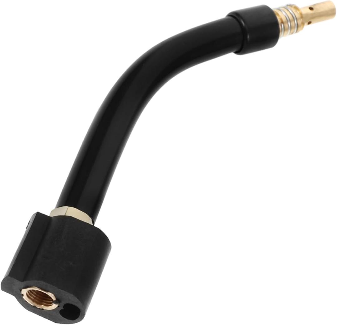 Healifty European Market Compliant Welding Torch Replacement Neck Curved Pipe Neck for 15ak24kd35kd Welding Torch