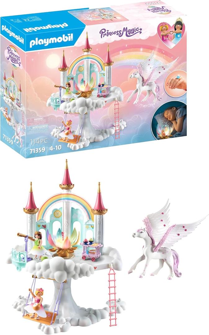 Playmobil Rainbow Castle in the Clouds, One Size