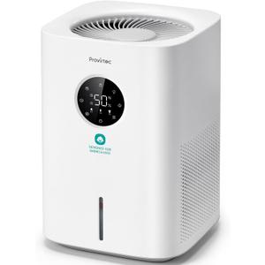 Pro Baby Evaporative Humidifier for Bedroom, MistFree & No White Dust, BPA-Free and 16dB Quiet Sleep for kids, 3 Age-Modes, Auto Control, Tap Water Safe, 4L Easy Clean Tank for Nursery