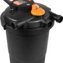 VEVOR Pressurized Biological Pond Filter, Fit Pond Up to 3200 Gallons, with 13W UV-C Light, 2630 GPH, Bio Pond Filter System Filtration Equipment for Fountain Pool, Koi Fish Aquarium Tank Garden Water