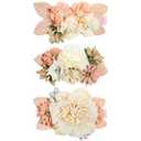Girls Hair Accessories Set - 3pcs Bows for Baby, Toddler, Teen Gifts (Hair Clips Set 2)