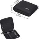 Case for Baseus 20000mAh 100W Power Bank Portable Charger for Laptop Battery Pack with 2 USB-C/2 USB-A Ports - Travel Protective Carrying Storage Bag (Black)