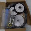 Dryer Repair Kit - 312959 Drum Belt, 303373K 12001541 Dryer Drum Roller Kit Fit for may-tag Dryer LDG8424AAE LDG9304AAM DE212 DE313 LDE8406ACE, LDE8406ACM, LDE8406ADE, LDE8410, LDE8410ACE