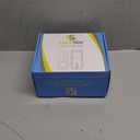 LOCKSTAR Smart Door Lock  Keyless Entry Deadbolt Door Lock  Multiple Entry Methods  APP  Fingerprint Touch ID  Keypad Code  Card FOB  Traditional Key  Smart Home Devices (Black)