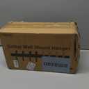 UPELLA Guitar Wall Mount Hangers for Multiple Guitars, Holds 10 Basses, Premium Aluminum Metal Mandolin Stand Banjo Rack Violins Holder, Adjustable Instruments Display Set, Wall Mount Hooks