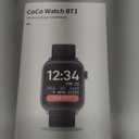 COCO Bluetooth Comfortable Health Monitoring Smartwatch for Seniors  Heart Rate, Body Temperature, Blood Oxygen, Activity Tracking, Medication Reminder, SOS Emergency PERS, Gift