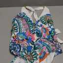 Sunshine 79 Womens Plunge Mio One Piece Swimsuit (10, Multi/Feel Good Paisley)