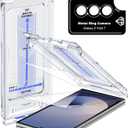 For Samsung Galaxy Z Fold 7 5G Screen Protector, Kamera Glass,Bubble-Free Protective Film,High Transparency, High Definition[2+1]