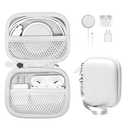 CaseSack All-in-One Case for iPhone MagSafe Charger & Battery Pack, Storage for Accessories/Power Adapter/Charge Cable/Docks, Compatible with AirPods 4/ Pro 3/2/ 1