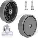 Vacuum Wheels Replacement Part Compatible with Shark Navigator Lift-Away NV350 NV351 NV352 NV353 NV360 NV370 NV380 NV42 NV22 NV27 Left and Right Bottom Vacuum Cleaner Accessories Replace Wheel