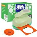 UCEC Circle Punch, 2.5 Inch Circle Hole Punch, Craft Paper Punches Circles Craft Punch Cutters for Handmade Crafting Scrapbooking Cards Arts Fun Projects