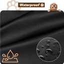 Dog Playpen Cover Top for 23 Inch 8 Panels Octagon Playpen, Escape-Proof Mesh Playpen Cover for Pets Indoor Outdoor Use, Fence Cover Only (Playpen Not Included)