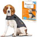 ThunderShirt for Dogs, Medium, Heather Gray Classic - Dog Anxiety Relief Calming Vest, M