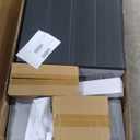 DWVO 6.x4 FT Resin Storage Shed with Reinforced Floor, Outdoor Storage Shed with Lockable Door, Window and Vents, Waterproof Plastic Tool Storage for Garden, Backyard, Patio, Lawn