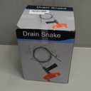 33 Ft Drain Snake Auger, Heavy Duty Plumbing Snake for Sink, Tub, and Shower, Clog Remover Drain Cleaner Tool with Gloves