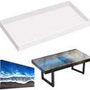 Extra Large Epoxy Resin Mold 22.63x11.81x1.38in, Reusable Resin Molds for River Table, Coffee Table, Trays, Cutting Boards, DIY Resin Art