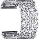 VIQIV Bracelet Band Compatible with Apple Watch 40mm/41mm iWatch Series SE/9/8/7/6/5/4/3/2 Ultra for Women Unique Metal Dressy Stretchy Wristbands Strap Jewelry Bangle
