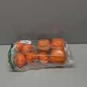 Artgar Orange Artificial Pumpkins, Harvest Decor Foam Pumpkin 8 PCS Set for Halloween Thanksgiving Fall Decorations, Realistic Faux Pumpkins for Festive Home Decor