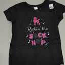 Sock Hop Costume Girls Women Pink Poodle T-Shirt XS