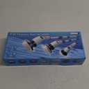 Electric Spin Scrubber Upgraded Battery with Extra-Long Runtime, IPX7 Waterproof Power Cleaner with 7 Brush Heads, 2 Speeds Adjustable Long Handle for Bathroom, Floor, Shower, Tile & Kitchen Cleaning (White)