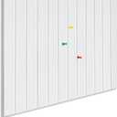 Large Cork Board Alternative 48" X 36" Bulletin Board - 12 Pack Removable Felt Wall Tiles, Cork Wall Tiles Bulletin Board Home Office Essentials - Warm White