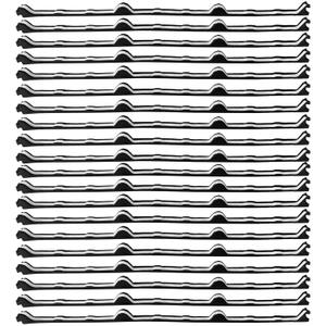 12 in Inside Classic Rib Profile Foam Closure Strips for Metal Roofing Foam Closure Strips R Panels Inside Roof Closure Strips 3 ft Long (Updated Material and Self-Adhesive)-20 Pieces