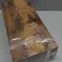 QEEIG Floating Shelves for Wall Bathroom Shelf Bedroom Kitchen Living Room Hanging Book Shelves Small Farmhouse Decor 16 inch Set of 3, Rustic Brown 