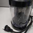 Kaffe Electric Burr Coffee Grinder (5.5oz) w/Adjustable Coarseness Settings - Flat Burr - [New Upgraded Motor ] - Precision Coffee Bean Grinder for Home Use - Black