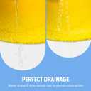 Non-Slip Bathtub Mat, Anti Slip Shower Mat, Fast Drying Bathtub Mats, Foot Scrubber Mat, Anti Slip Mat for Tub, Floor, Bathroom, Kitchen, Home, Hotel (Yellow 40"28")