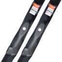 D130 42 inch Mower Mulching Blades for John Deere D110 D100 D125 D105 S100 E100 LA125 LA115 LA105 42'' Deck Lawn Tractor Riding Mower Replace GY20850 GX22151