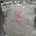 Avidlove Women Sexy Lingerie Set 3 Piece Bra and Panty Sets with Lace Kimono Robe Sleepwear Mesh Nightgown (Medium, White)