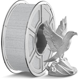 TECBEARS Rapid Marble PLA Filament, PLA 3D Printer Filament for 600mm/s High-Speed Printing, Natural Rock-Like Texture, Fits Most FDM PrintersMarble White | 3D printer filament PLA, high speed 600 mm/s, marble look, +/-0.02 mm