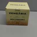 60 Oz Cereal Bowls, Deep Large Plastic Soup Salad Bowls Set of 8, Unbreakable Reusable Wheat Straw Dinnerware Sets Dishwasher Safe BPA-Free for Kitchen Pho Ramen, Black