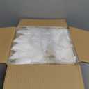 ISFANGCO 50 Pack Pre Rolled Gold Plastic Silverware Set with Napkins,Disposable Wrapped Heavy Duty Cutlery Set for Wedding Birthday Party-50 Forks,Knives,Spoons,Napkins,Utensils Set,Plasticware Bulk