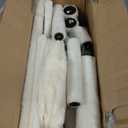 Cat Tree 54 Inch, Multi-Level Cat Tower with Condo, Perches, Sisal Scratching Posts and Climbing Ladder, Pet Play Toy Balls House for Indoor Cats, Beige