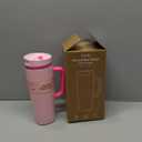 Owala SmoothSip Slider Stainless Steel Insulated Travel Mug with handle, 100% Leak Proof, For Hot and Cold Drinks, Travel Friendly with Sliding Lock Lid, 24 oz, BPA Free, Leak Proof, Pucker Up