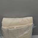 StangH Beige Velvet Curtains 96 inches Long - Luxury Room Darkening Privacy Protect Window Treatment Heavy Thick Sliding Door Drapes for Living Room/Bedroom, W52 x L96, 2 Panels