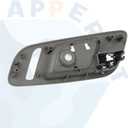 APPERFiT Interior Door Handle w/Hole for Heated Seats for Front Door Left Driver Side Gray Compatible with 2008-2014 Chevy Chevrolet Avalanche Suburban Tahoe, GMC Yukon Door Panel Parts (Size B -FL)