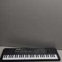 M SANMERSEN Kids Music Keyboard, 61-Key Portable Electronic Piano Toy with Microphone, Teaching Tool for Beginners, Ages 3-12, Black (24.4*6.3*1.8 inch)